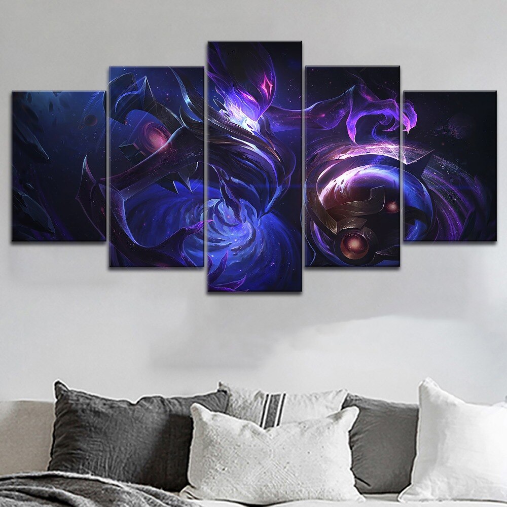 5 Piece League Of Legends Orianna On Canvas Printing Modern Type Style Home Decorative Wall Artwork Modular Pictures - 2