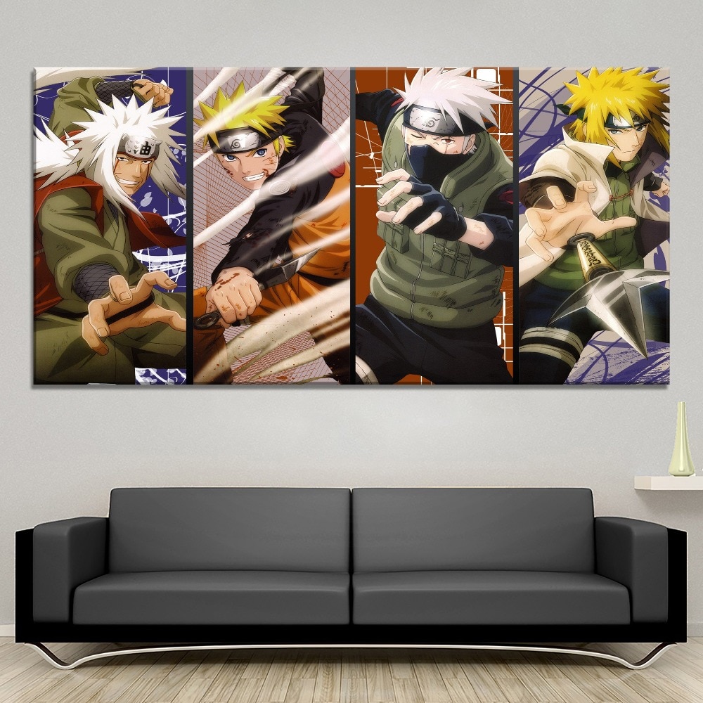 1 Panel Naruto Shippuden Poster Modern Home Decorative Wall Artwork Canvas Hd Printing Types Animation Large Picture - 4