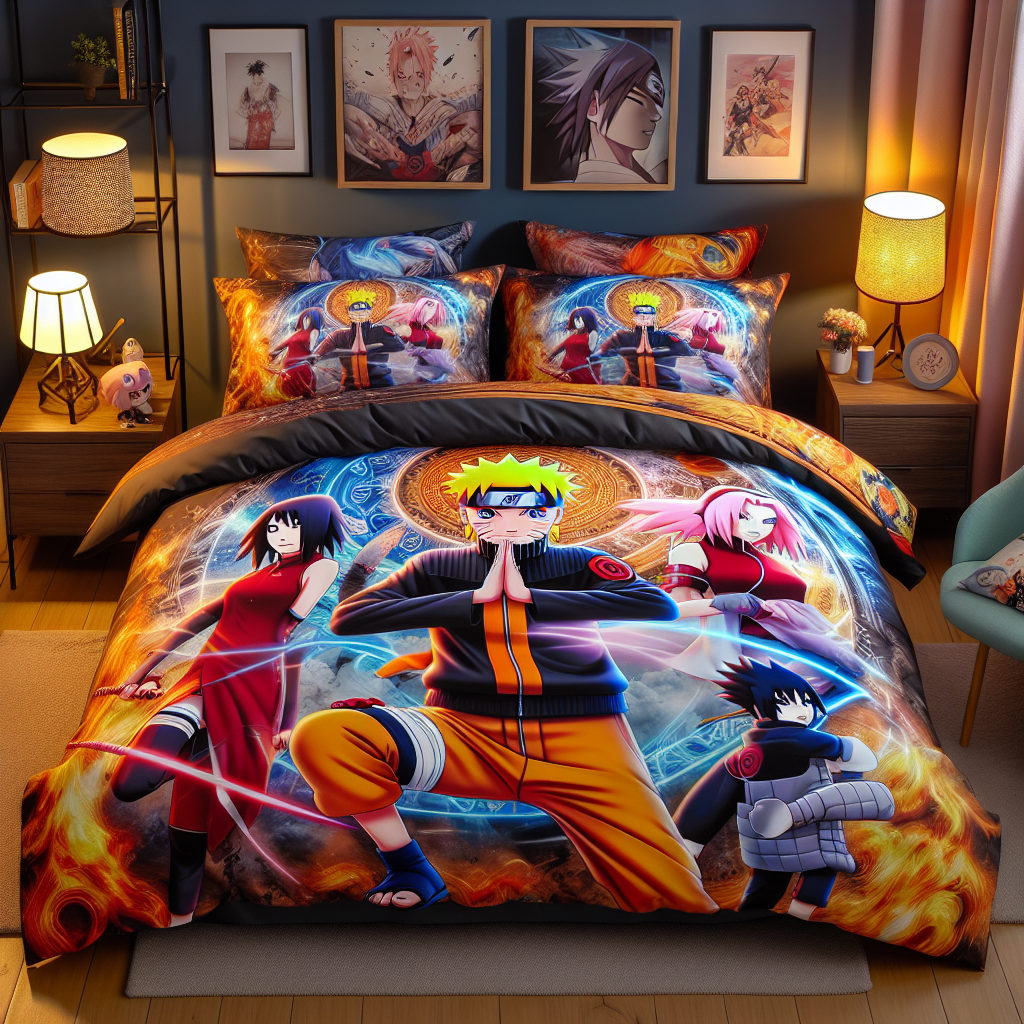Why a Naruto-themed Bedding Set is Perfect for Anime Fans  