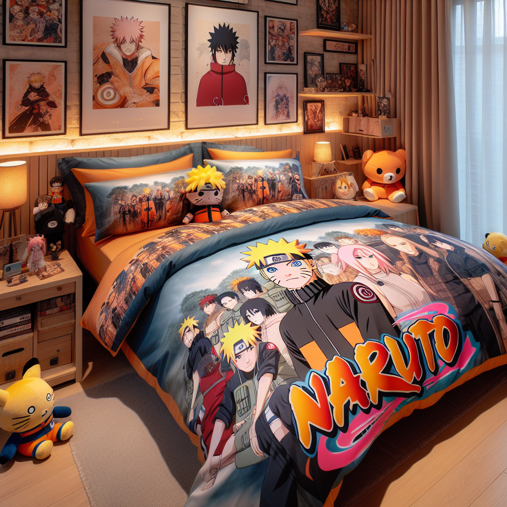 Creating a Vibrant Atmosphere with Stylish Anime Bedding Set  
