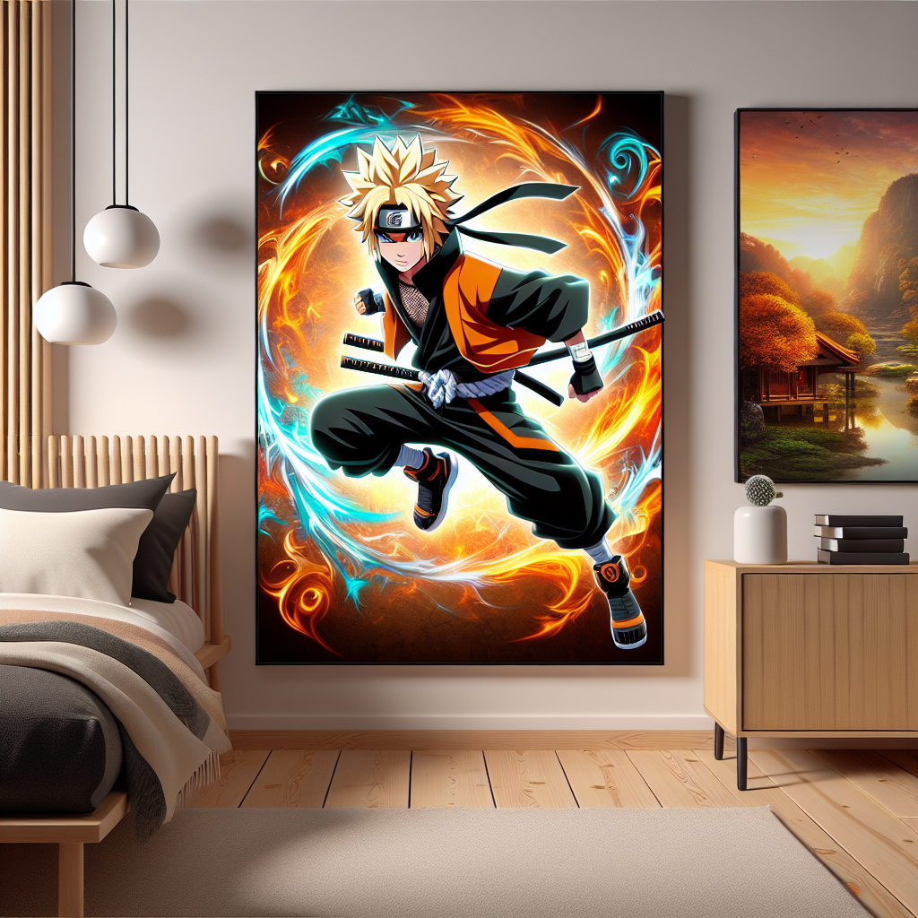 Why Choose Naruto-themed Wall Art for Bedroom Decor  