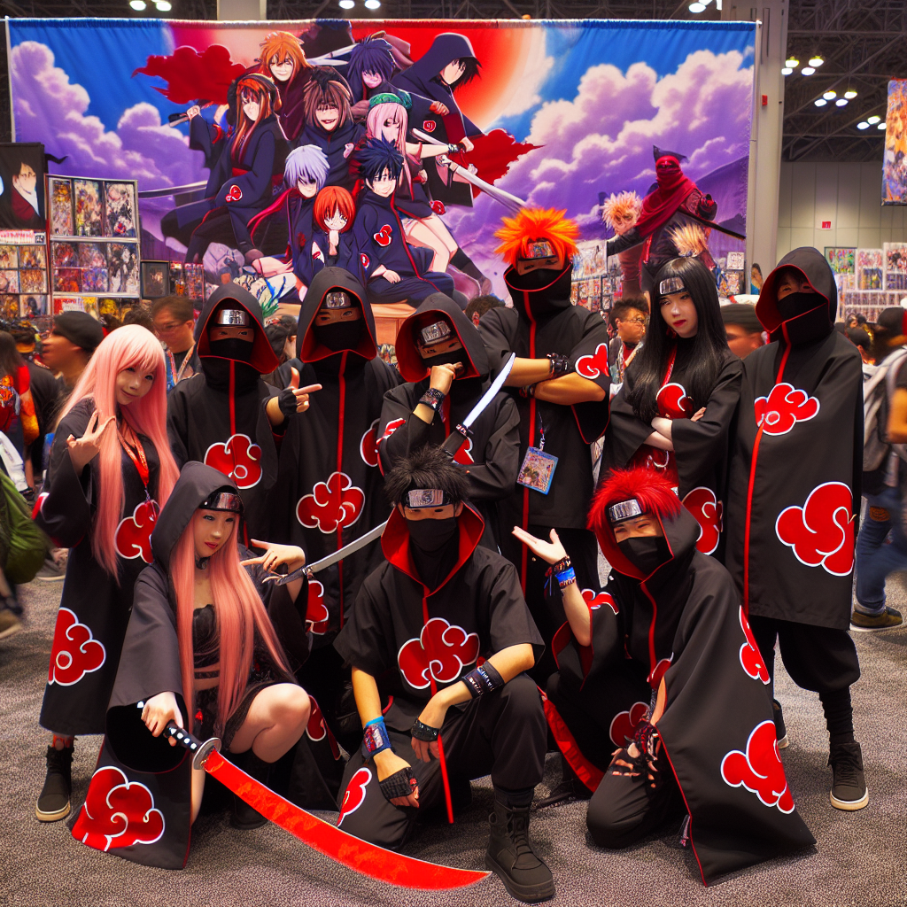 Key Features of Naruto Akatsuki Cosplay Costumes for Anime Conventions  