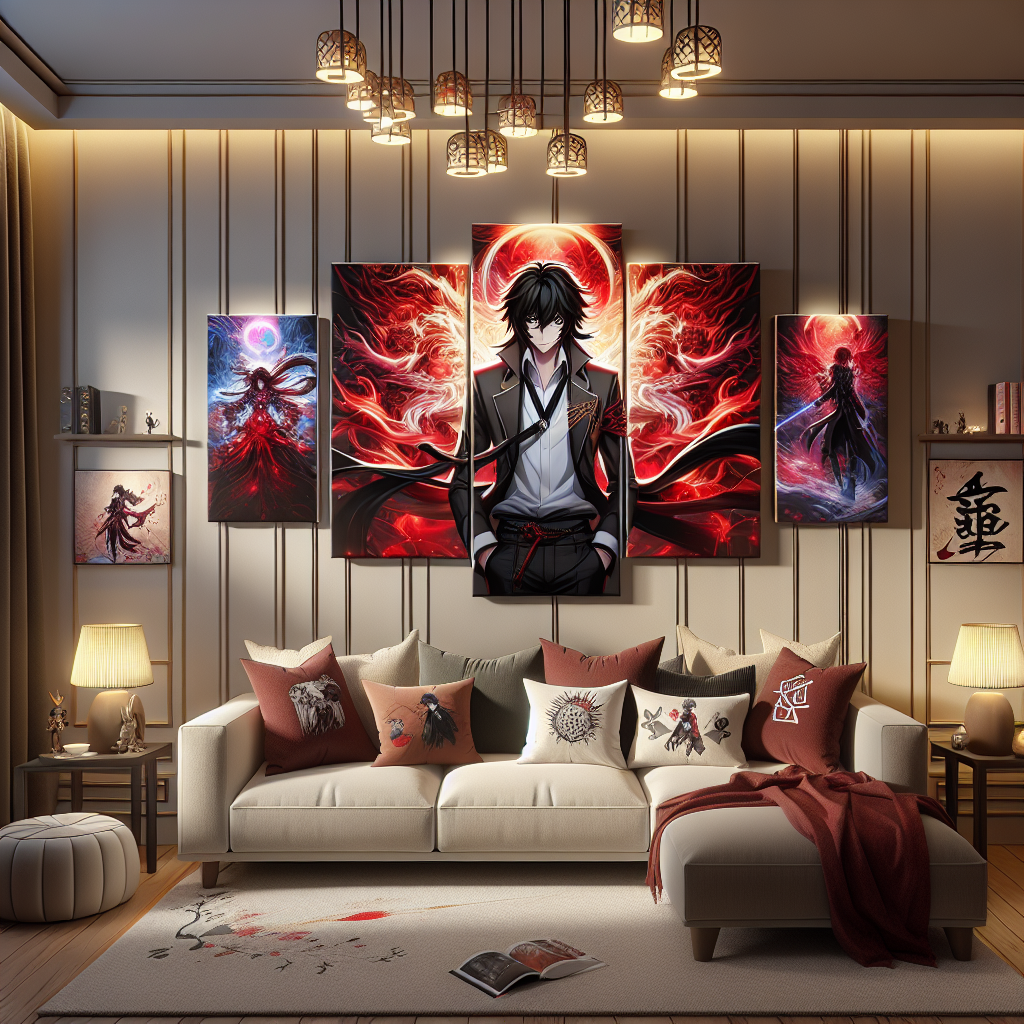 Transform Your Living Room with Unique Art Featuring Itachi Uchiha from Naruto  