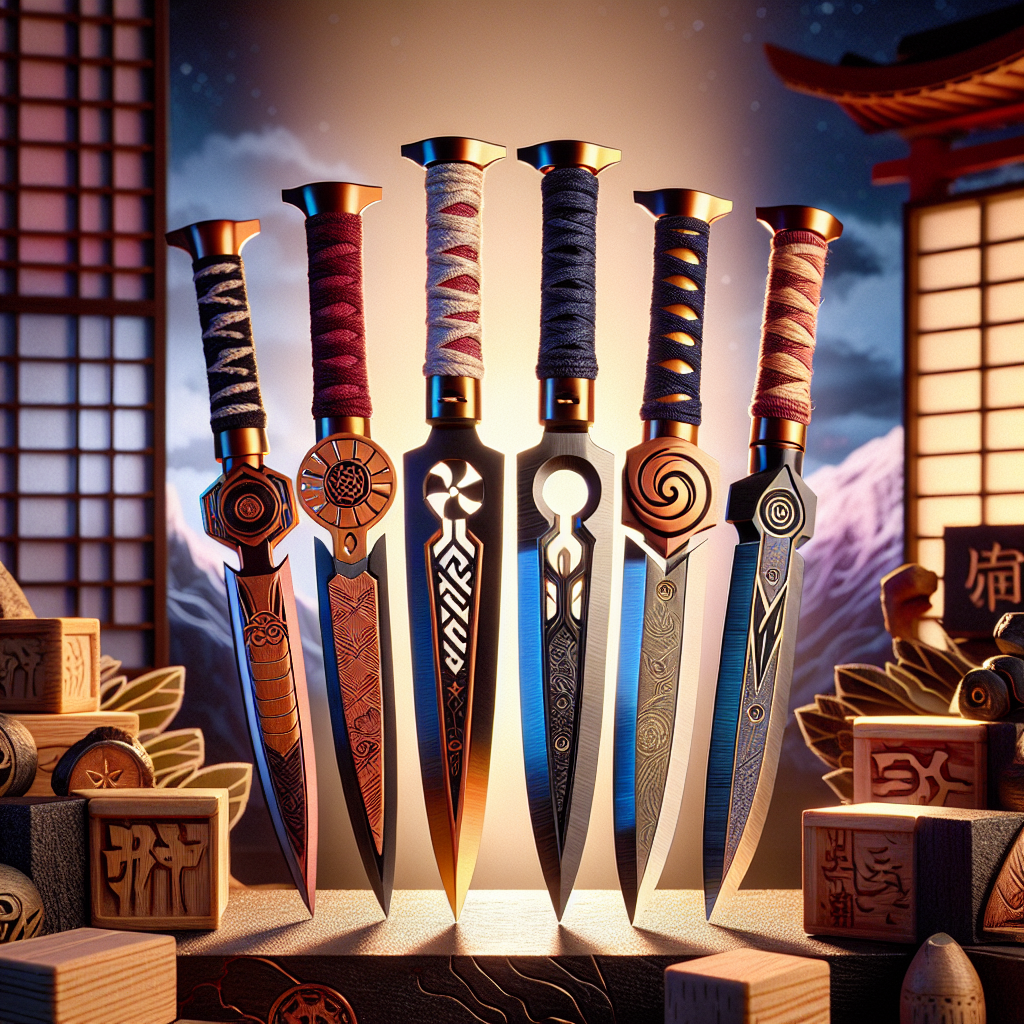 Experience the Authenticity of Naruto Themed Kunai for Anime Fans  