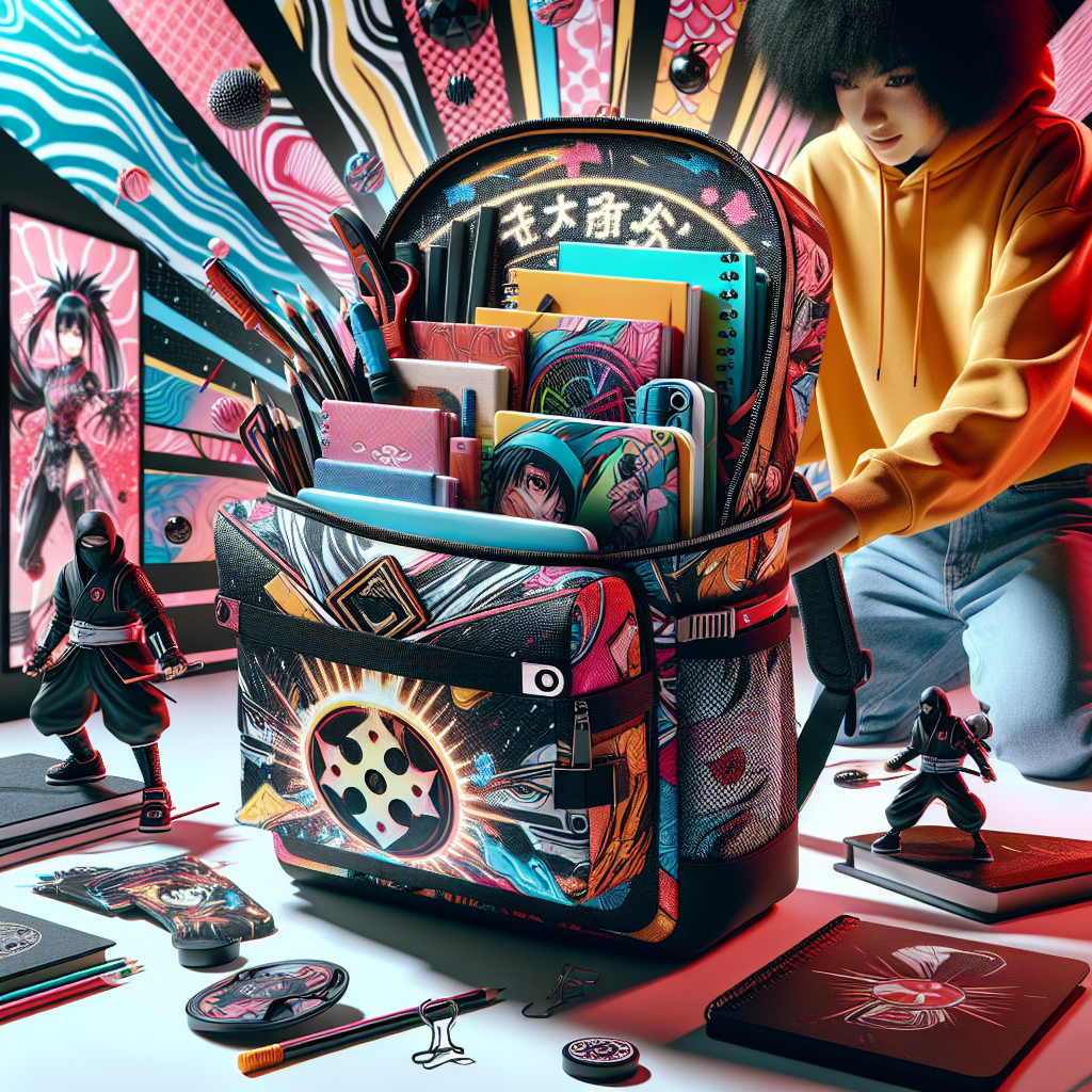 Unveiling the Stylish Naruto-themed Canvas Backpack for Teens  