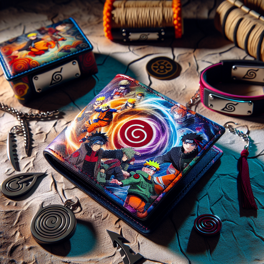 Showcasing Iconic Naruto Characters: A Unique Bifold Wallet for Anime Enthusiasts  