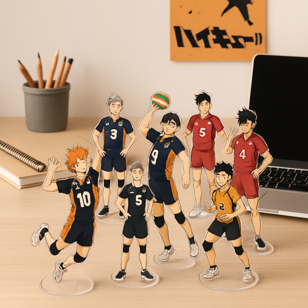 Elevate Your Workspace with Unique Haikyuu Character Models for Desk Decoration  