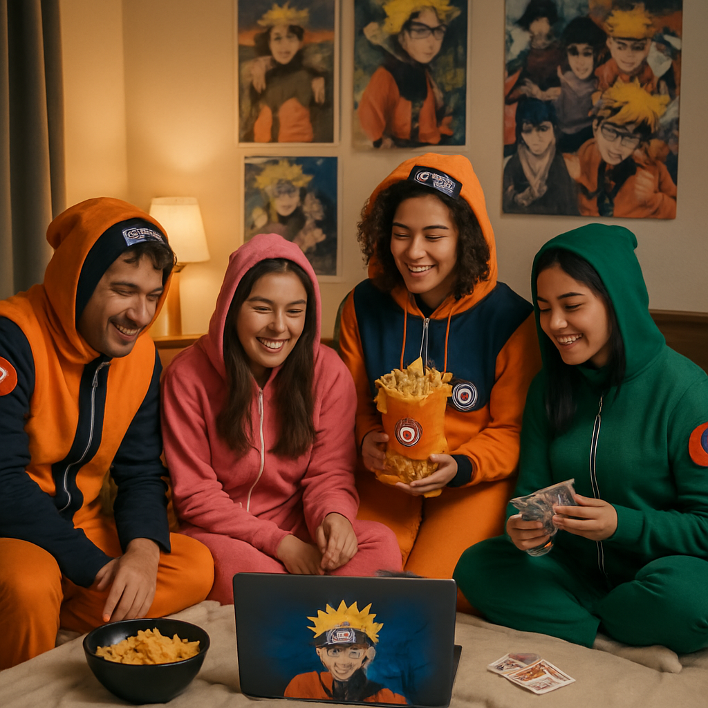 Cozy Naruto-themed Jumpsuits for Sleepovers and Lounging: A Perfect Fit for Fans Cozy Naruto-themed Jumpsuits for Sleepovers and Lounging: A Perfect Fit for Fans