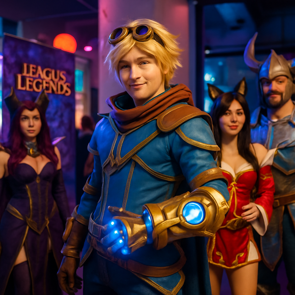 Showcasing Your League of Legends Ezreal Outfit for Themed Parties  