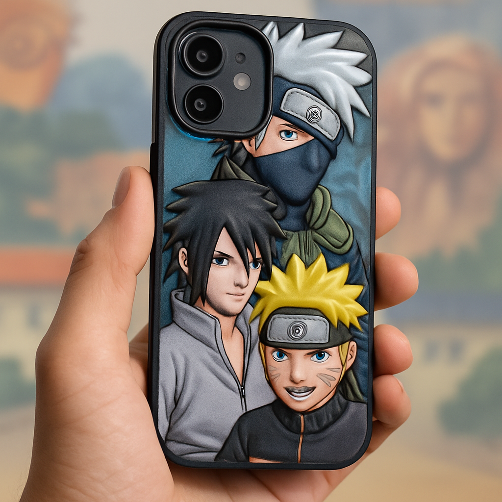 Showcase Your Love for Naruto with a Unique 3D Design iPhone Case  